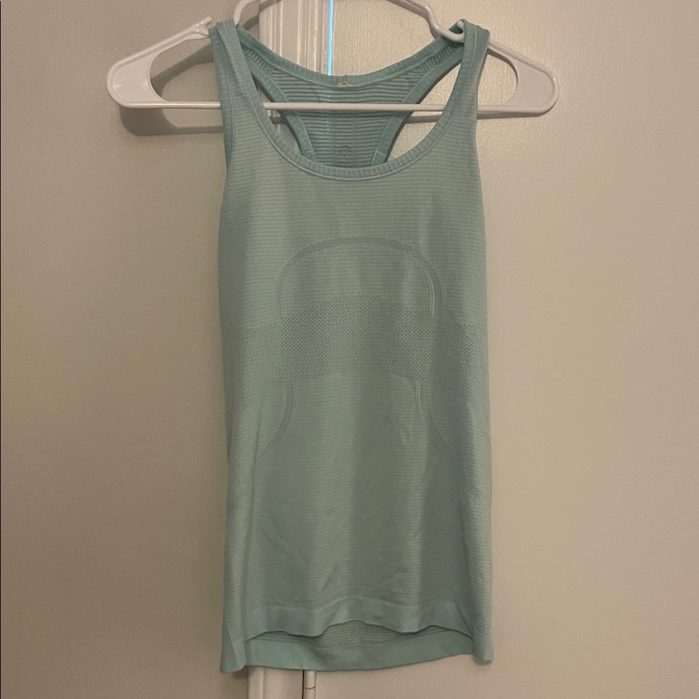 Lululemon Athletica Mint Green Tank Top